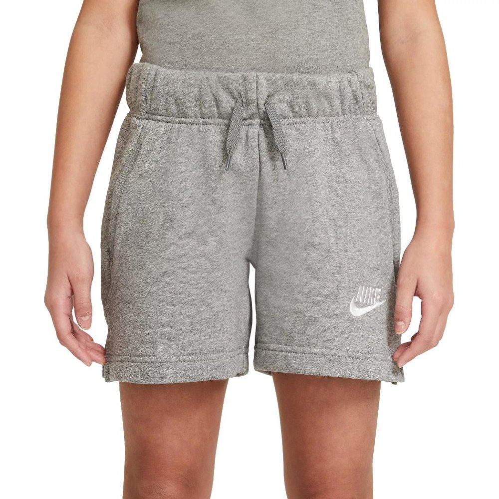 NWT Nike Girls' Sportswear Club French Terry Shorts - Picture 1 of 5